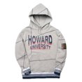 thumbnail image 1 of AACA Howard University Heavyweight HBCU Pride Hoodie, Men's Retro Pullover with Contrast Stitching, 1 of 6
