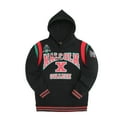 thumbnail image 1 of AACA Malcolm X College Heavyweight Hoodie, Men's Retro 90s Style Color Block Graphic Pullover Sweatshirt, 1 of 6