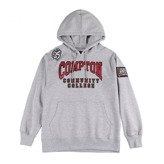 AACA Men African American College Alliance Compton Community College Pullover Hoodie Heather Grey