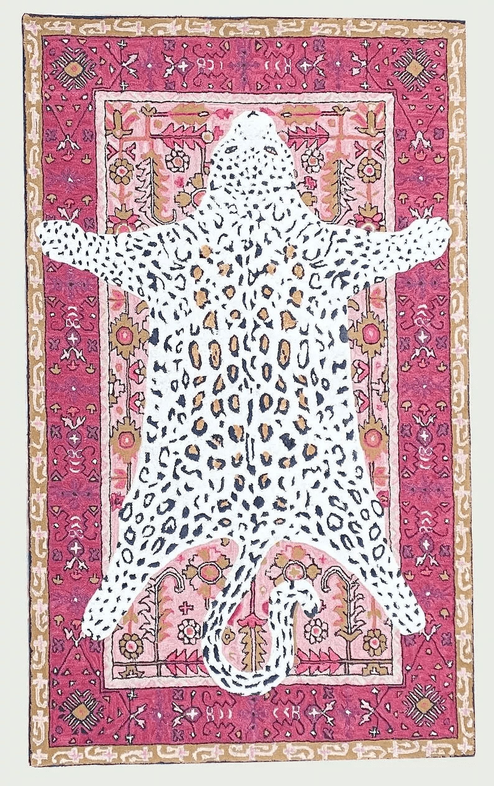 AADIL RUGS Bangal Tiger Leopard Tufted Rug Tiger Rug Persion Hand ...