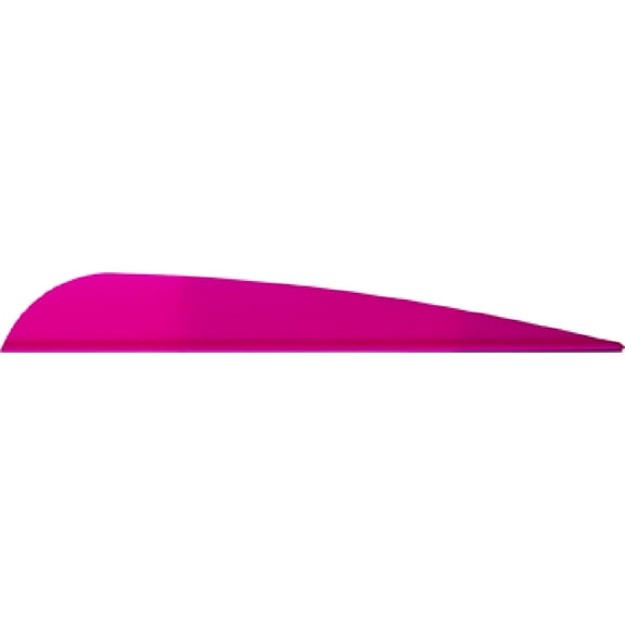 AAE Cavalier TRAD40HP50 Trad Hot Pink 4" Archery Arrow Vane 50 Pack