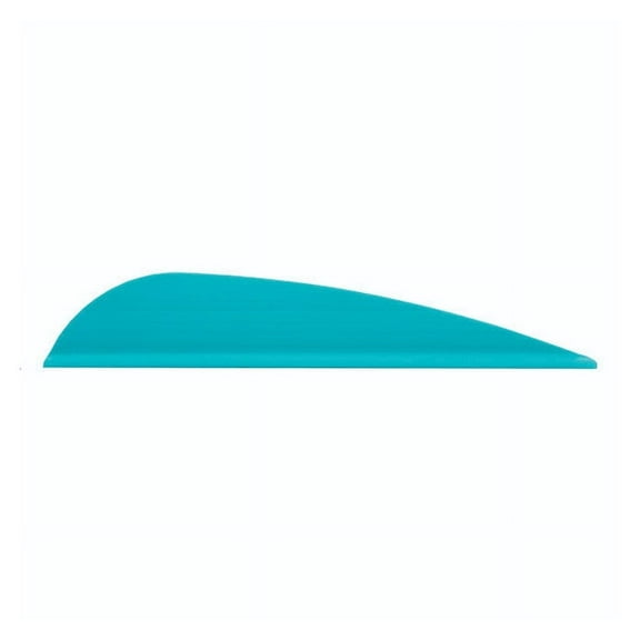 AAE TRAD26TL50 Trad Teal 3 Inch 50 Pack Arrow Vanes