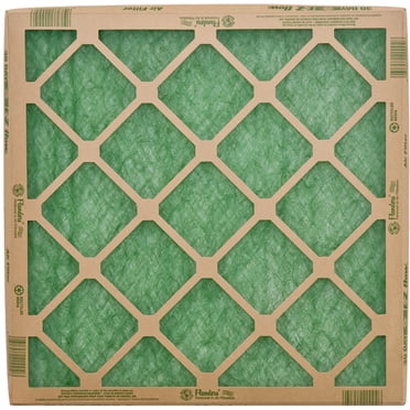 Flanders 20x25x1 Nested Glass Air Filter – MERV 1, 4-Pack, Made In USA