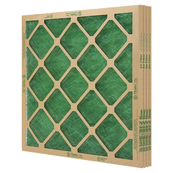AAF Flanders (4 Filters), 24" x 24" x 1" Nested Glass MERV 1 Air Filter