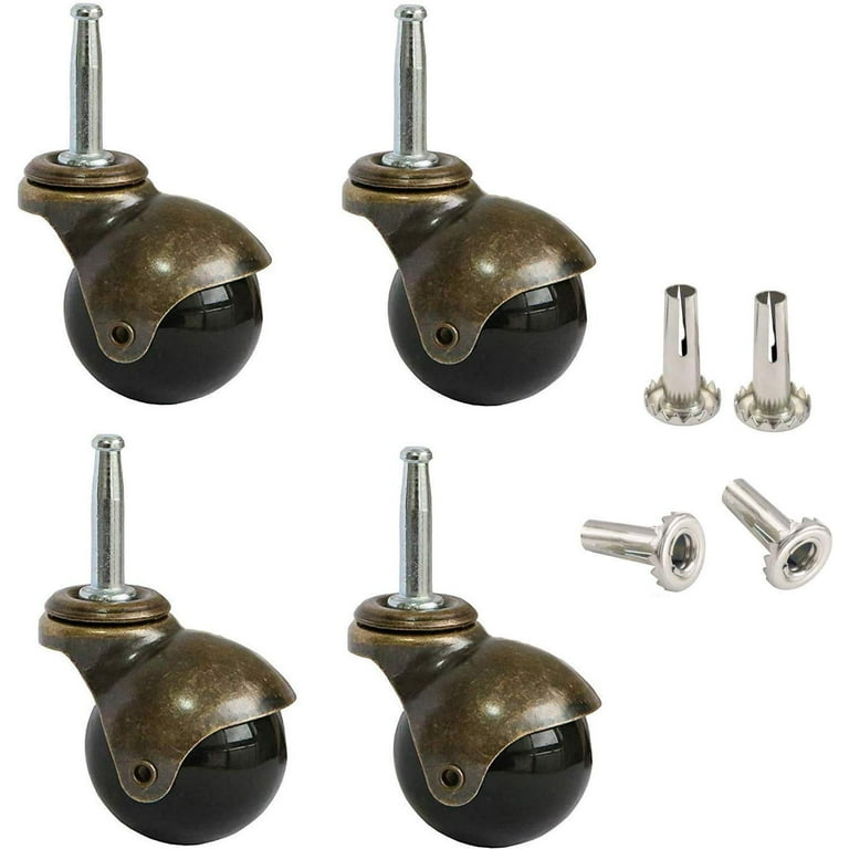 Vintage chair casters best sale