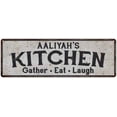 thumbnail image 1 of AALIYAH's Kitchen Rustic Chic Decor Gift 6x18 Sign 106180051705, 1 of 1
