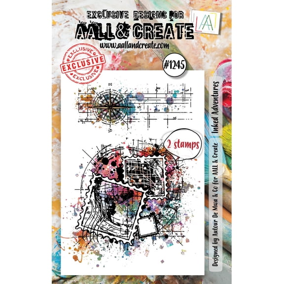 AALL And Create A7 Photopolymer Clear Stamp Set-Inked Adventures