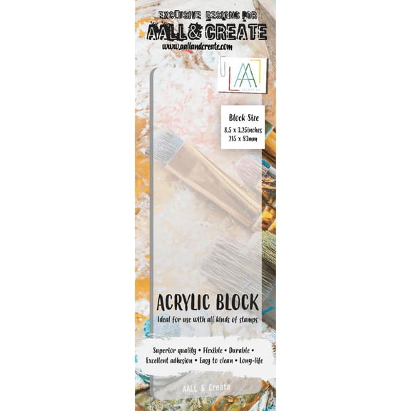 AALL And Create Acrylic Block-Border