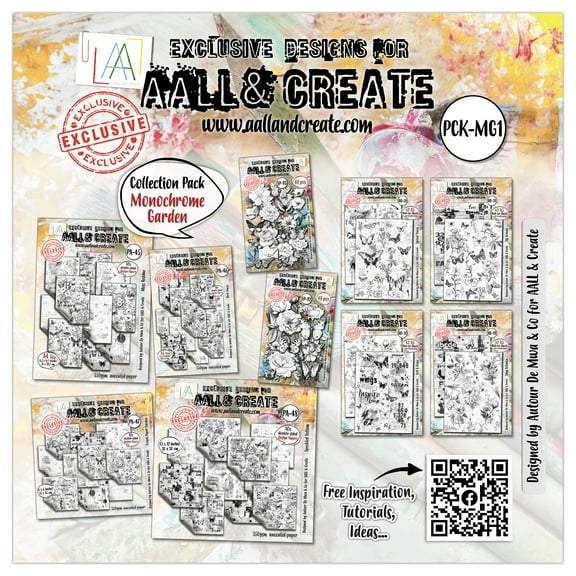 AALL And Create Collection Pack-Monochrome Garden