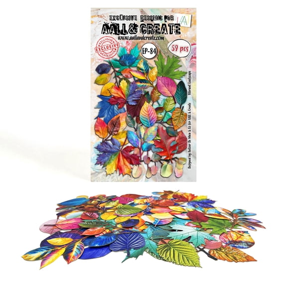 AALL And Create Ephemera-Vibrant Leafscape