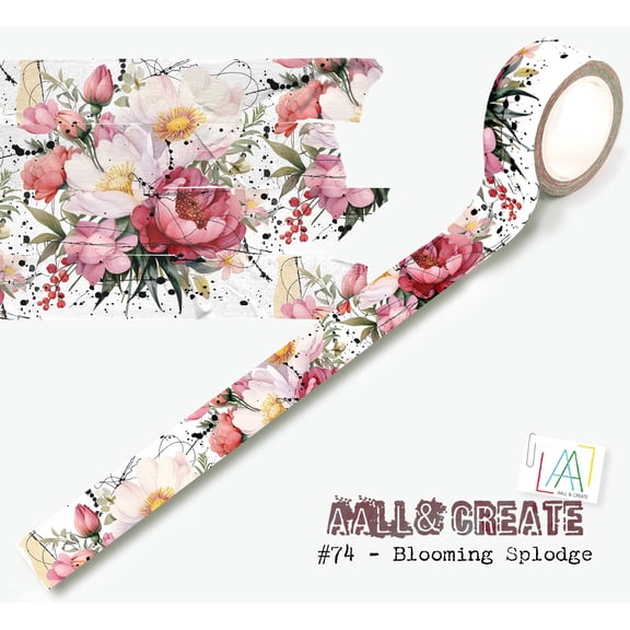 AALL And Create Layer-It-Up Washi Tape-Blooming Splodge