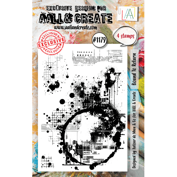 AALL And Create A7 Photopolymer Clear Stamp Set-Bound To Return