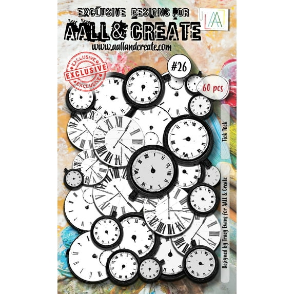 AALL and Create Ephemera Die-Cuts - 26 - Tick Tock