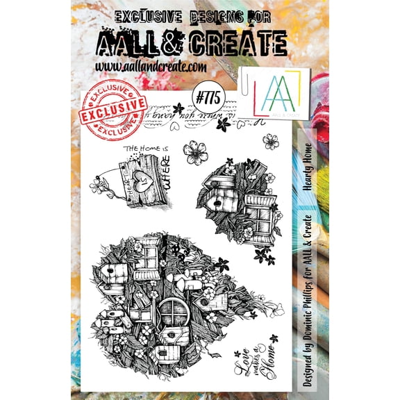 AALL and Create Stamp Set - 775 - Hearty Home