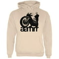 thumbnail image 1 of AAMRR is Road Racing Vintage Mens Hoodie Sand SM, 1 of 2