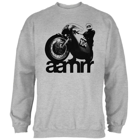 AAMRR is Road Racing Vintage Mens Sweatshirt Heather 2XL