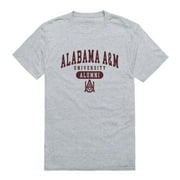 AAMU Alabama A&M University Bulldogs Alumni Tee T-Shirt Heather Grey Small