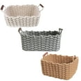 thumbnail image 1 of AAOMASSR 1PCS Versatile Handcrafted Cotton Rope Cosmetics Organizer: A Stylish Storage Solution for Cosmetics and Sundries,Beige, 1 of 5