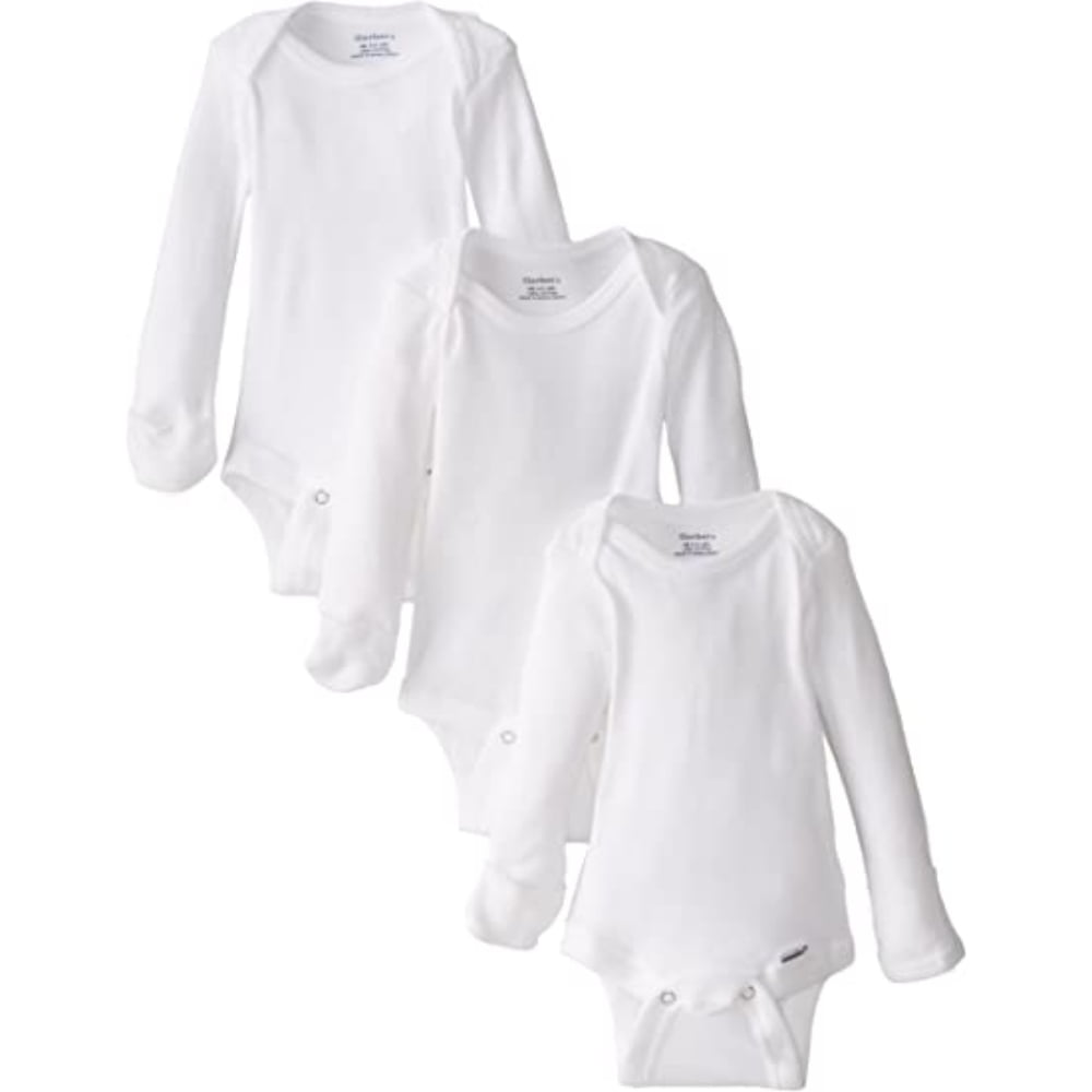 Baby Mittens Aablexema Baby Zipper Pajamas 3-Pack Bamboo Rayon