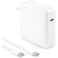thumbnail image 1 of AAOMASSR MacBook Pro Charger - 118W USB C Power Adapter, Compatible with MacBook Pro 16 15 14 13 Inch MacBook Air 13 Inch iPad Pro and All USB C Devices, 7.2 USB C to C Cable feet, 1 of 5