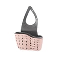 thumbnail image 1 of AAOMASSR Sink Shelf Soap Sponge Drain Rack Hanging Bag Kitchen Accessories Bathroom Holder Strap Faucet Storage Basket with Drain Holes, 1 of 5
