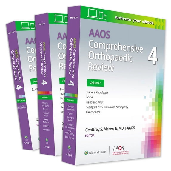 AAOS - American Academy of Orthopaedic S AAOS Comprehensive Orthopaedic Review 4: Print + eBook, (Paperback)