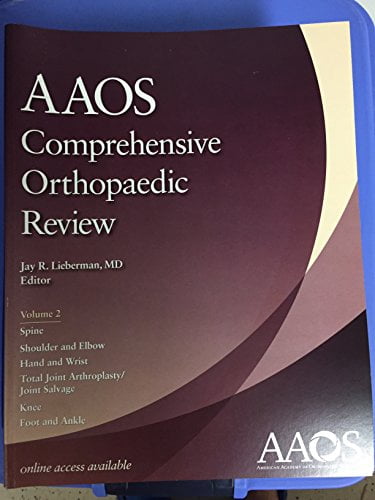 Pre-Owned AAOS Comprehensive Orthopaedic Review (3 Book Set) (Hardcover ...
