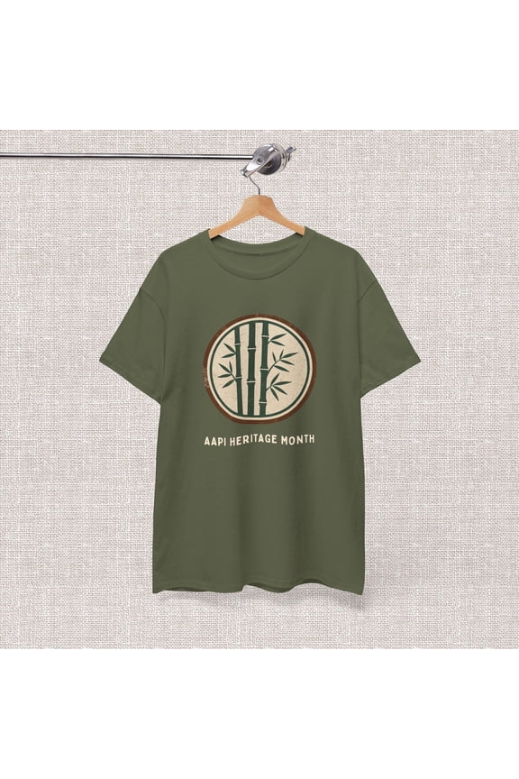 AAPI Bamboo Heritage Month T-shirt Asian American Pacific Islander Pride Graphic Tee Gift for AAPI Community May Awareness Month