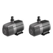 AAPW1000 Active Aqua 1000 GPH Submersible Pond Water Pump, 2 Pack