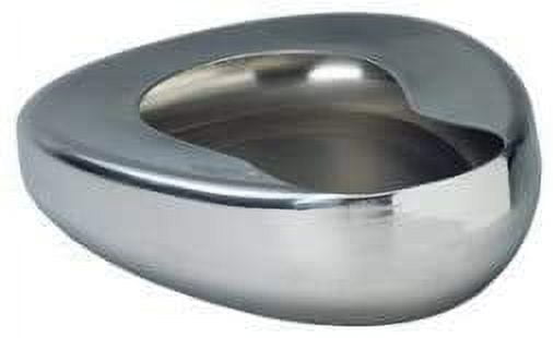 AAProTools Bed Pan Stainless Steel Bedpan for Home Hospital Bed Pans for Women Men Elderly Easy to Clean Heavy Duty