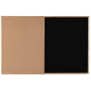 AARCO Combination Wall Mounted Bulletin Board