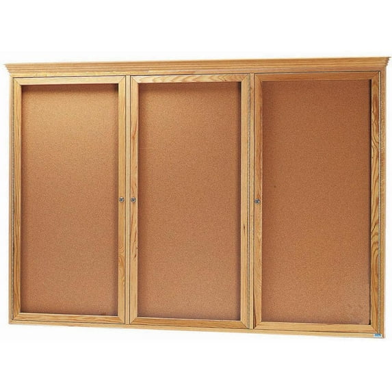 Aarco OBC4872RC. Enclosed Bulletin Board