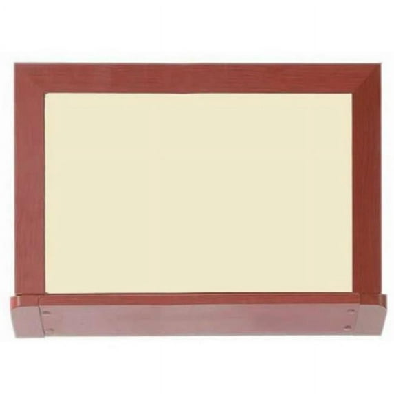 AARCO Products 420OD1824V2 High Performance Series Wood Look (Oak) Porcelain Markerboard