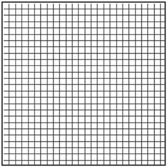 AARCO Products GC1204848 Professional Series Fused Lines Graph Coordinates Porcelain Markerboard