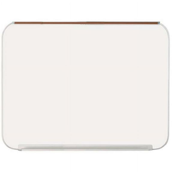 AARCO Products RDS3648 Professional Series Porcelain Markerboard With Aluminum Continuous Radius Corner Frame