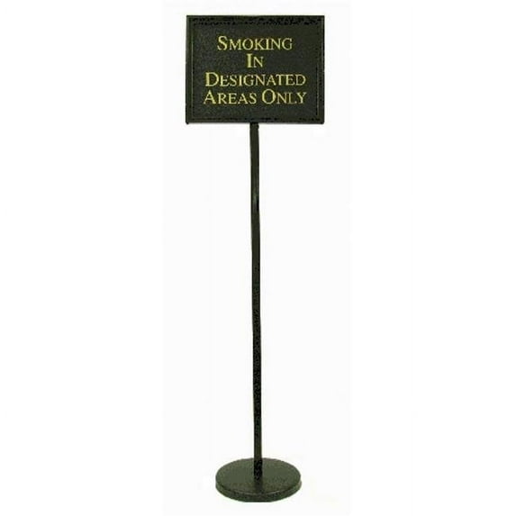 AARCO Products TI-1BK Aluminum Framed Director Black 59 Inch