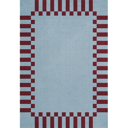 AARISH RUGS Handmade Modern Teklan Frame Hand Tufted Wool Area Rugs for Living Room, Hallway, Bedroom, Any Rooms & Home Décor, Mulberry Sky (12X18 ft)