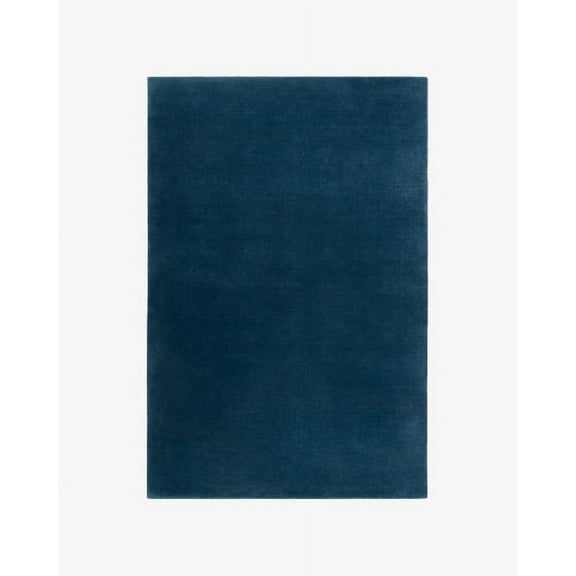 AARISH RUGS New Zealand Wool Hand-Tuffted Grand Deep Blue Area Rug For Living Room, Bedroom Any Room,(5X8 ft)