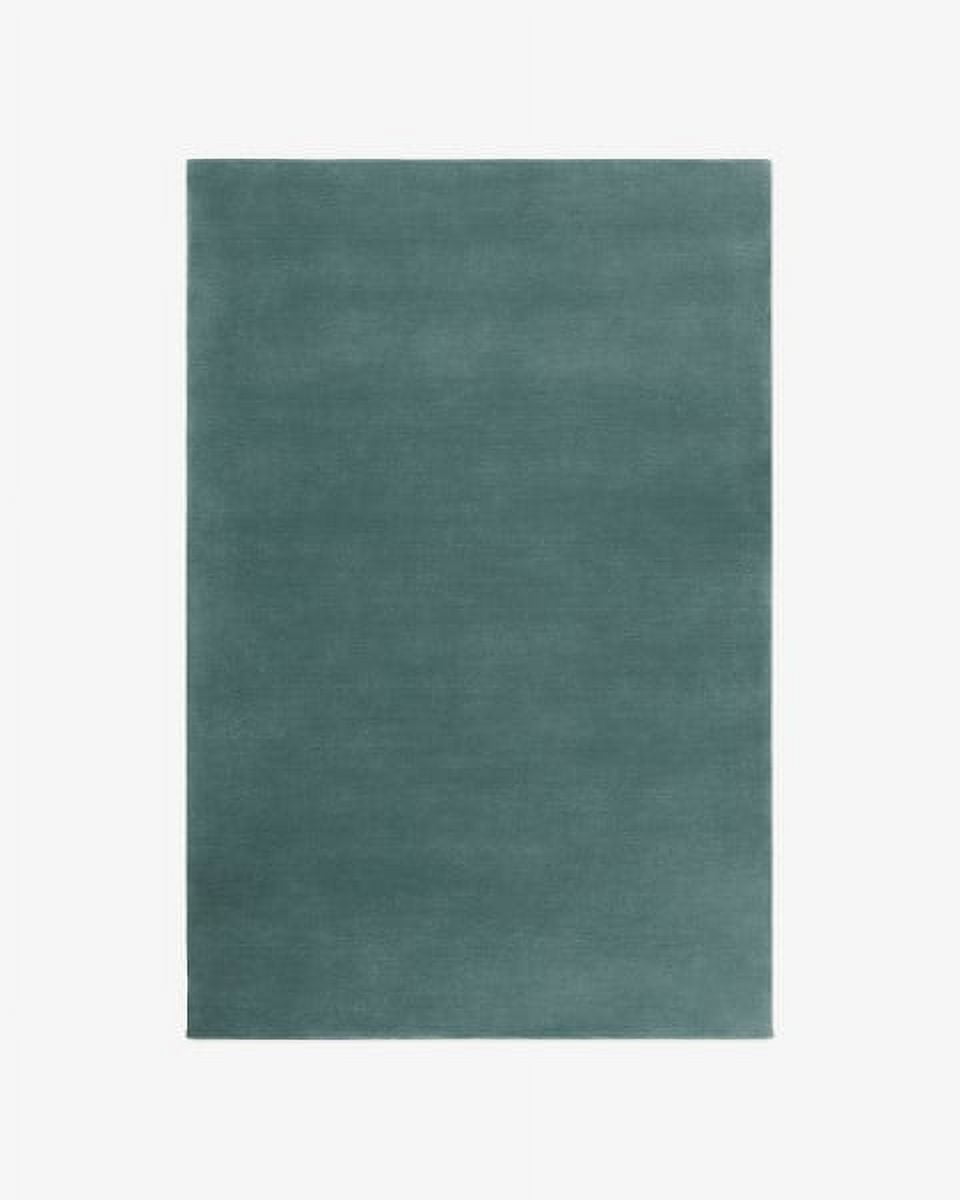 AARISH RUGS New Zealand Wool Hand-Tuffted Grand Pale Green Area Rug For ...
