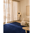 thumbnail image 1 of AARISH RUGS Wool Hand-tufted Area Rugs: Comfort, Craftsmanship & Contemporary Style Living Room Carpet, Modern Lake Rug for Hallway (Estate Blue), 1 of 5