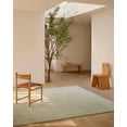 thumbnail image 1 of AARISH RUGS Wool Hand-tufted Area Rugs: Comfort, Craftsmanship & Contemporary Style Living Room Carpet, Modern Lake Rug for Hallway (Seafoam), 1 of 5