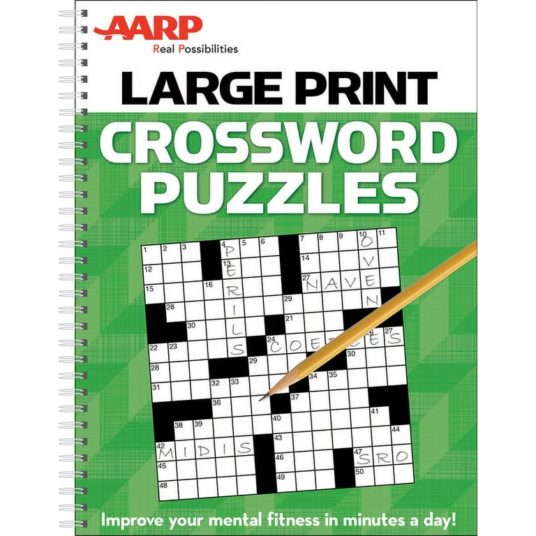 AARP Large Print Crossword Puzzles Other Walmart