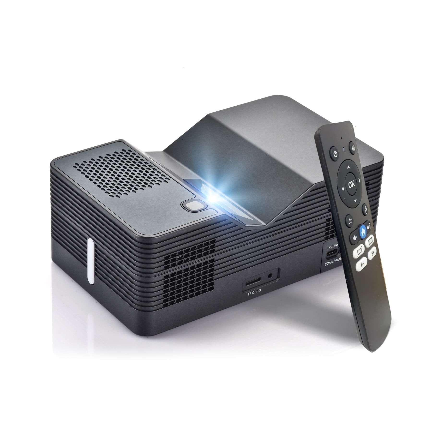 AAXA M8 Ultra Short Throw UST 4K Laser Projector 1100 LD Lumens, BT 5.4, WiFi 6, USBC Mirroring, 2xHDMI, Optical Audio, Efocus, Auto Keystone, Smart Projector