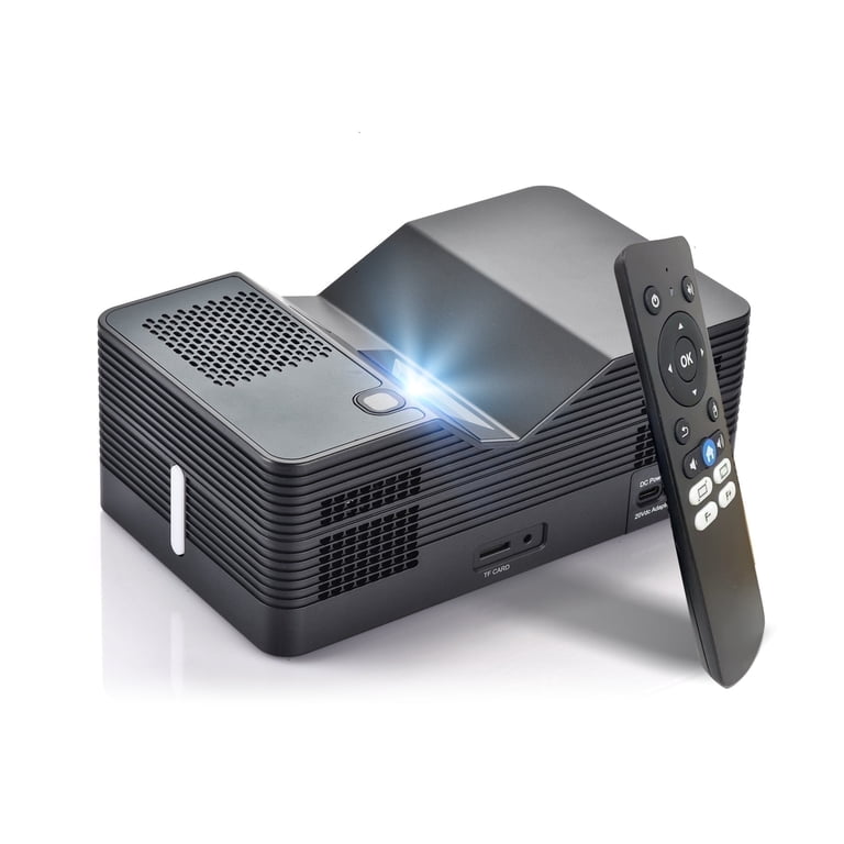 AAXA M8 Ultra Short Throw UST 4K Laser Projector, BT 5.4, WiFi 6