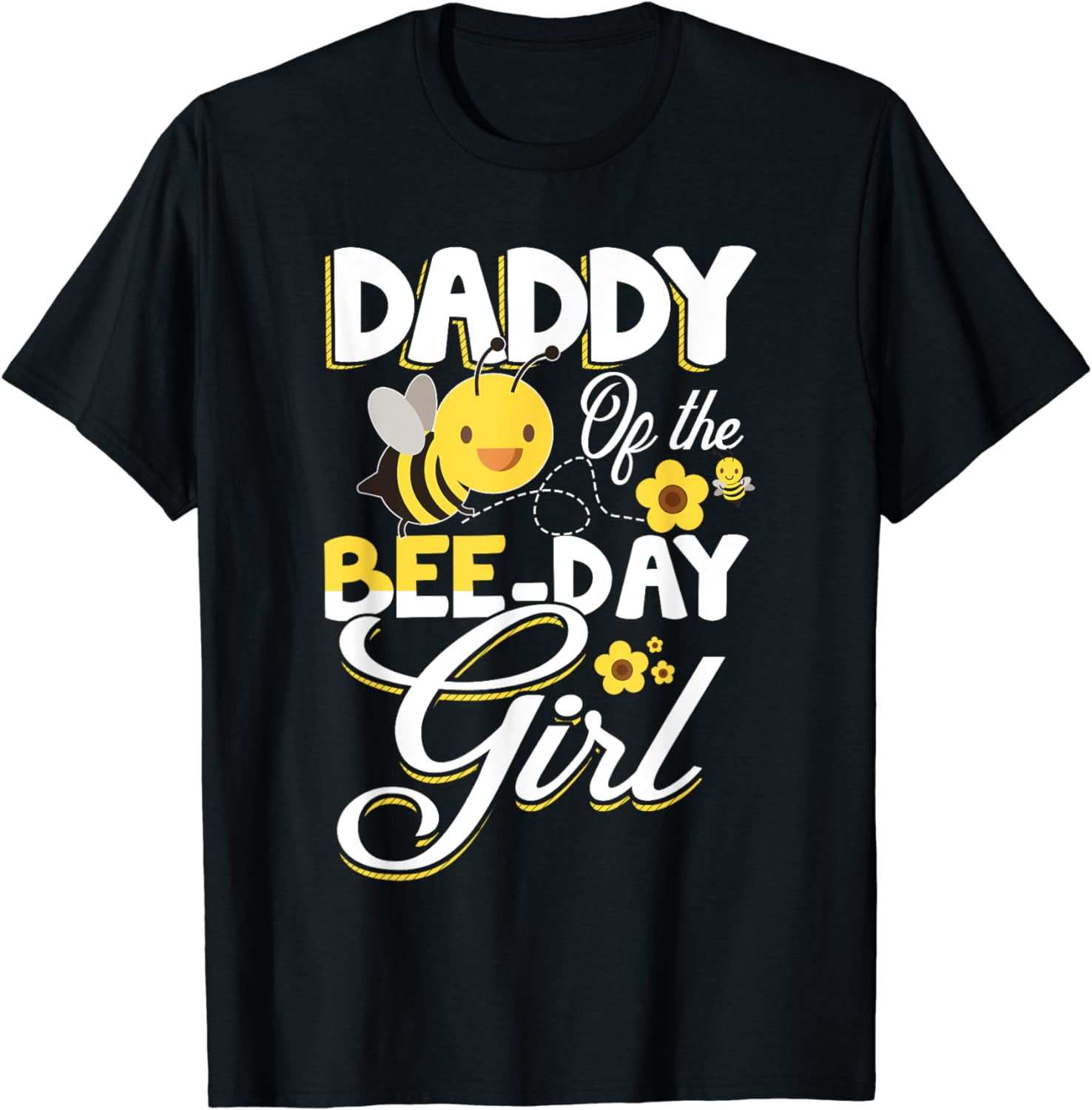 AAXMKRS Daddy of The Bee Day Girl Bee Birthday Party Theme,Women's ...