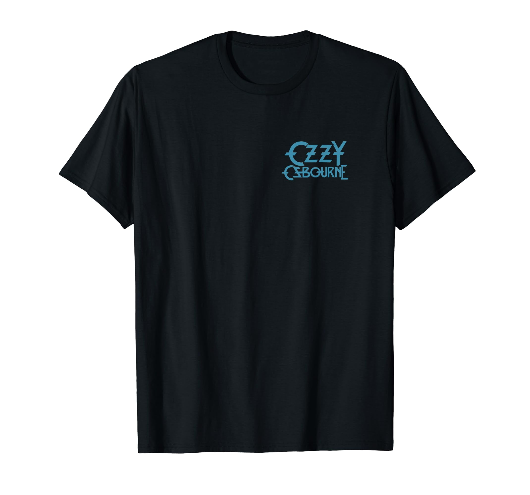 Ozzy Osbourne Fan Shirt - Patient Number 9 Teal Logo T-Shirt Für Echte Metal-Fans