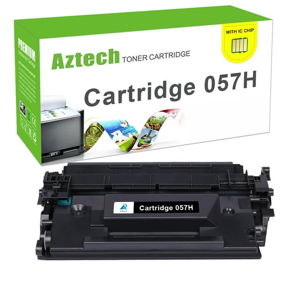 AAZTECH 1-Pack Compatible 057H Toner Cartridge With Chip for Canon 057H 057 CRG-057H Imageclass mf455dw mf445dw lbp236dw Printer Ink (Black)