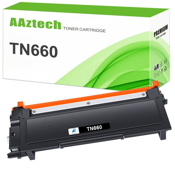 AAZTECH 1-Pack Compatible Toner Cartridge for Brother TN-660 TN660 TN-630 HL-L2300D HL-L2320D HL-L2340DW HL-L2360DW HL-L2380DW DCP-L2540DW MFC-L2700DW MFC-L2720DW (Black)