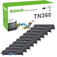 thumbnail image 1 of AAZTECH 10-Pack Compatible Toner Cartridge for Brother TN-360 HL-2140 2150 2150N 2170 2170W Printer Ink (Black), 1 of 5