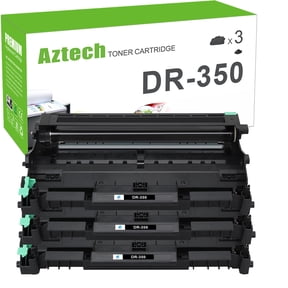 AAZTECH 3-Pack Compatible Drum Unit for Brother DR-350 HL-2140 2150 2150N 2170 2170W (Black)